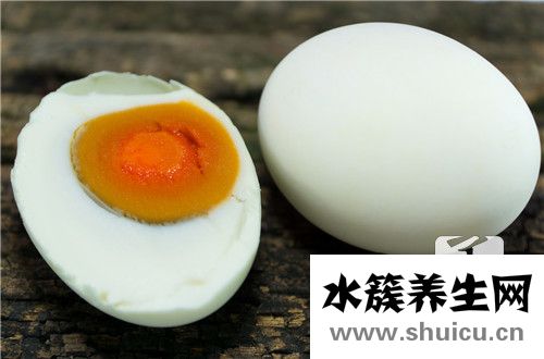鴨蛋的功效與作用