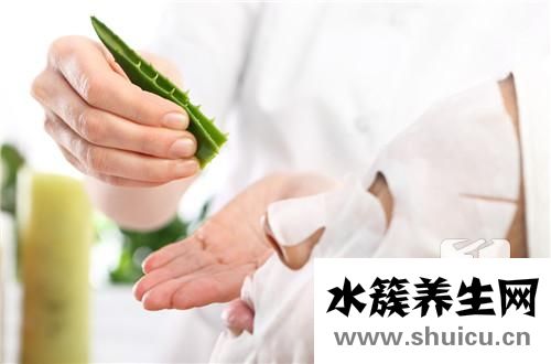 蘆薈可以直接涂在臉上