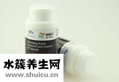 褪黑素維生素b6膠囊