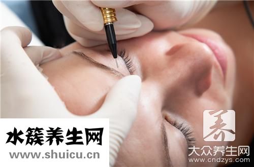 紋眉危害