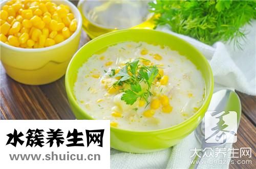 晚上吃玉米