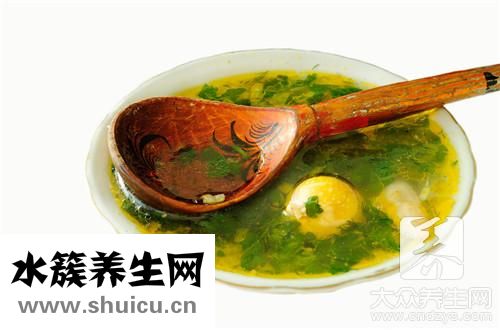 青菜丸子湯