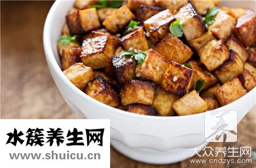 醋點豆腐危害