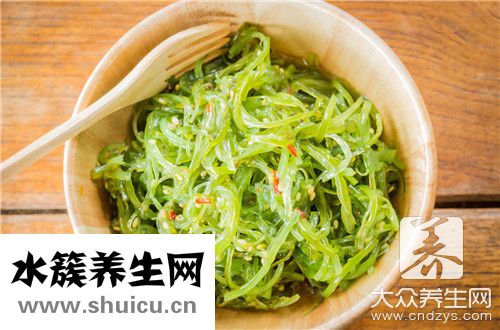 拌海帶絲超級好