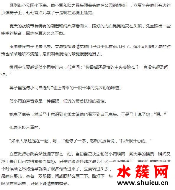 夏至未至小說詳細內容簡介