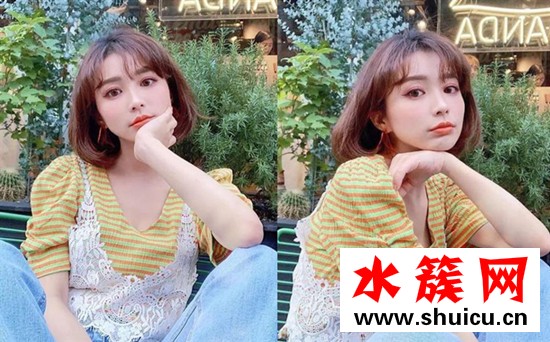 適合大臉的短發發型