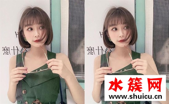 適合大臉的短發發型