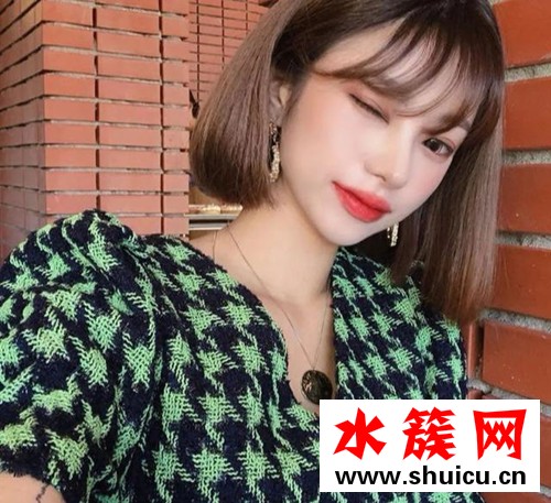 適合大臉的短發發型