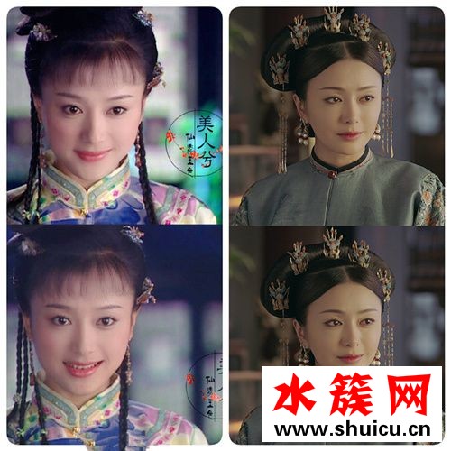 延禧攻略帝后CP可還行？富察皇后秦嵐整容臉也照樣美過眾人！