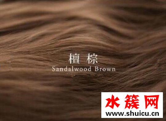 檀棕色頭發是什么顏色