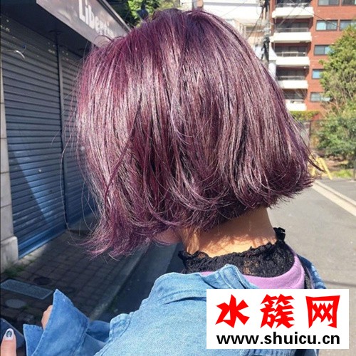 2019女士最火的頭發顏色短發