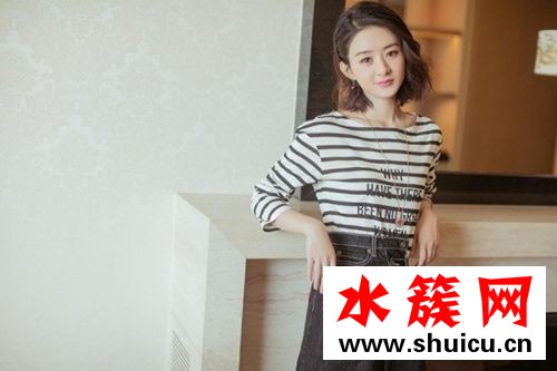 趙麗穎最新發型2018
