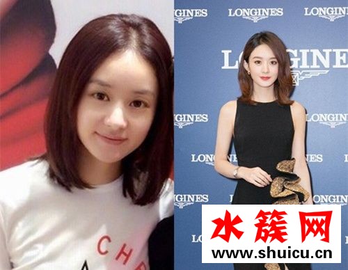 趙麗穎最新發型2018