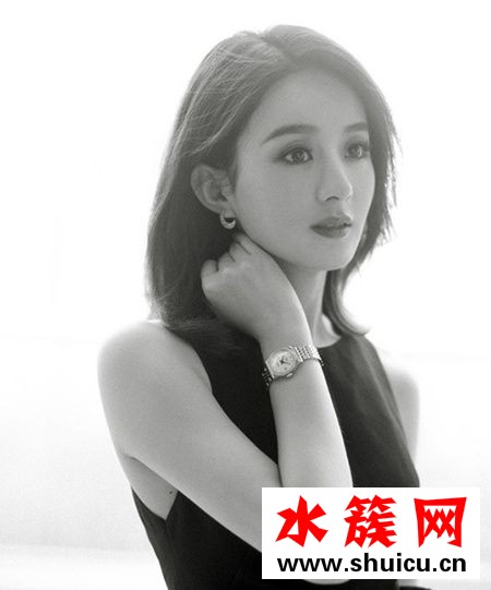 趙麗穎最新發型2018