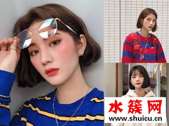 2019流行齊臉短發圖片