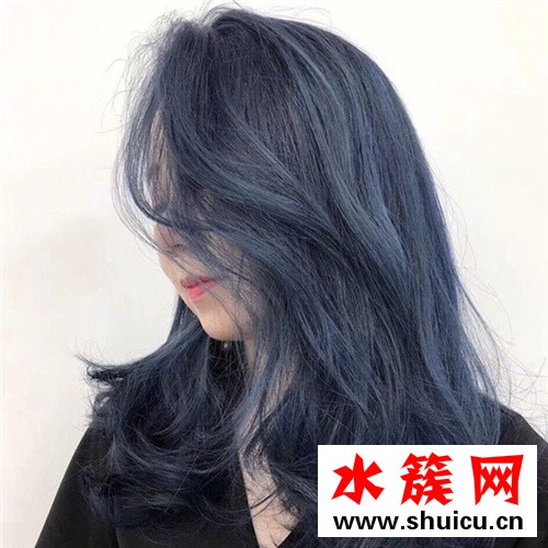 霧藍色頭發需要漂嗎