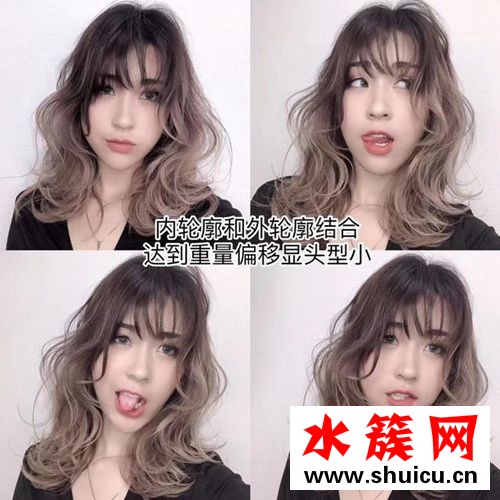 后腦勺凸起剪短發好看嗎