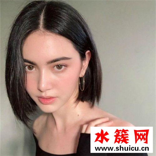 2019年不燙不染好看的短發