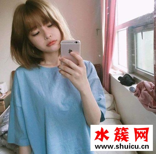 2019年不燙不染好看的短發